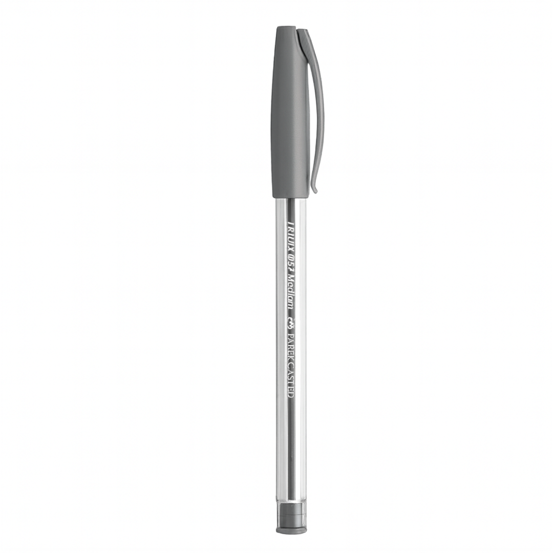 Caneta Trilux Colors Prata Faber Castell 032/Cha - Cx 12 Unidades