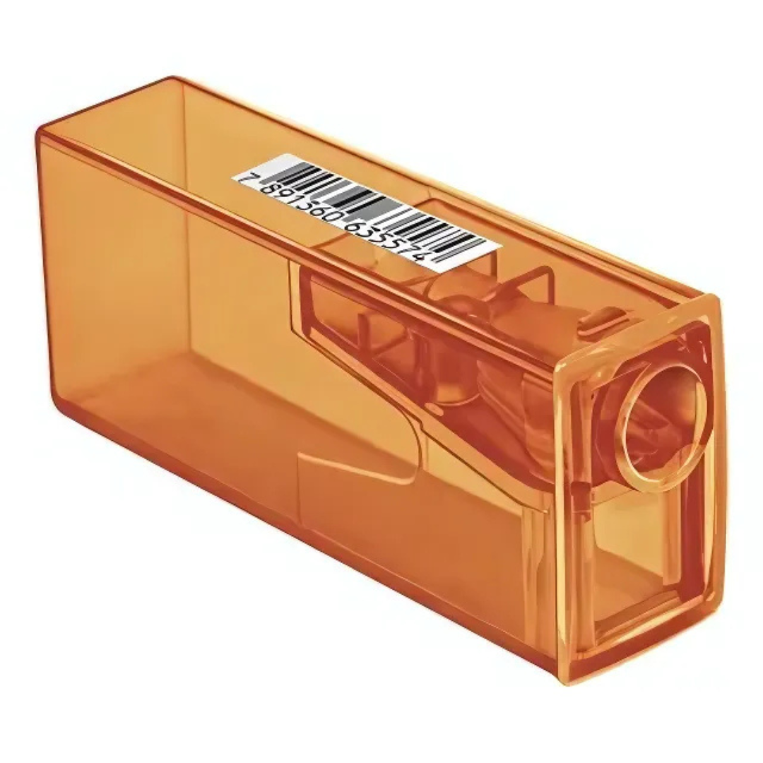 Apontador Neon C/Dep Faber Castell - Cx 25 Unidades