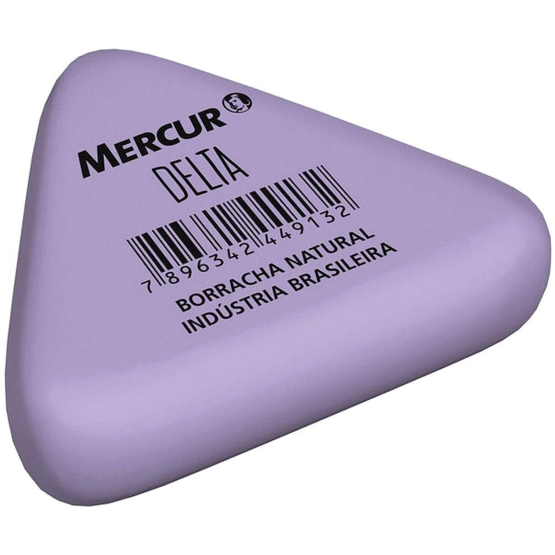 Borracha Delta Color Mercur  - Cx 24 Unidades