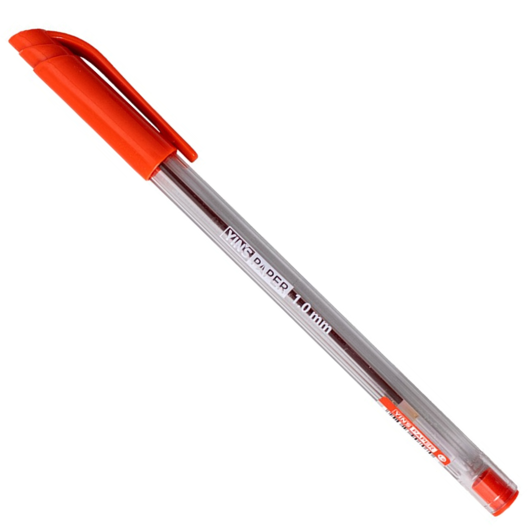 Caneta Esf Yinlux Vermelho 1,0Mm - Cx 24 Unidades