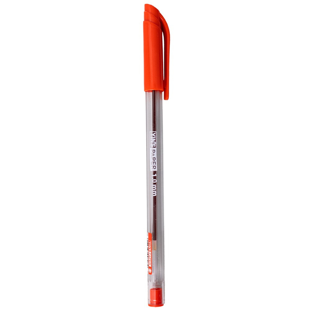 Caneta Esf Yinlux Vermelho 1,0Mm - Cx 24 Unidades