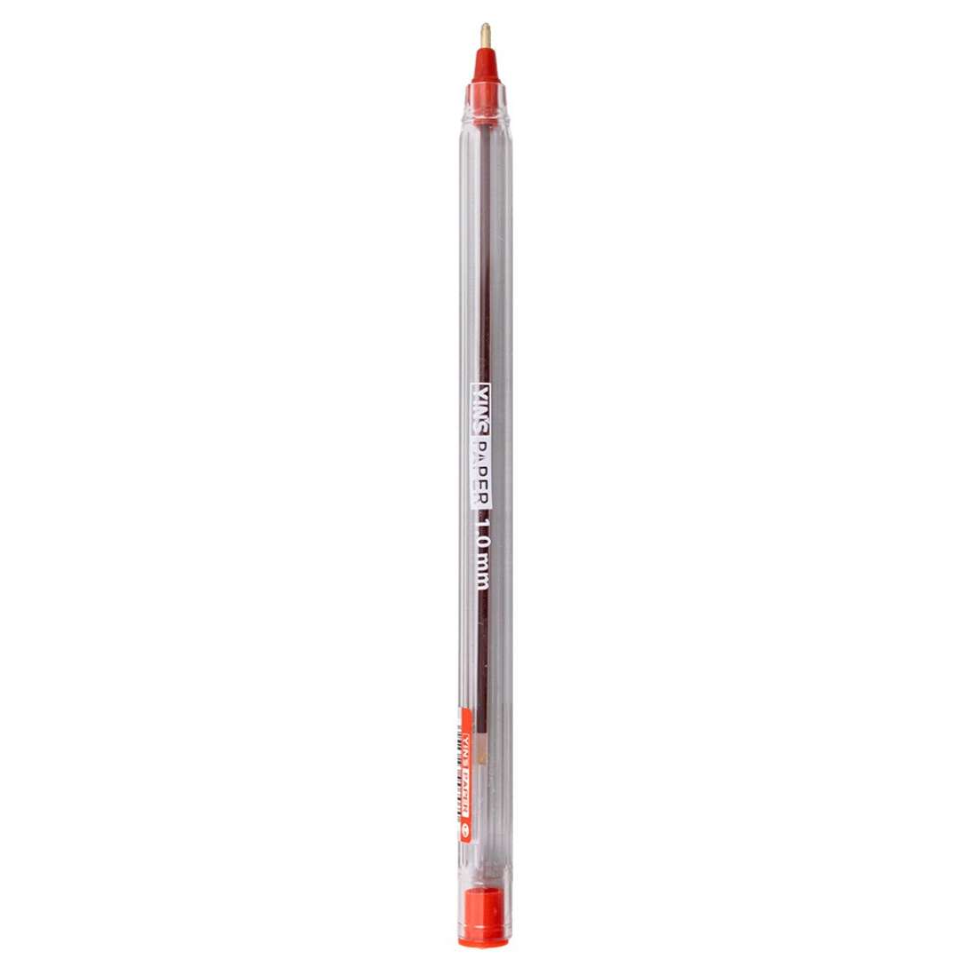 Caneta Esf Yinlux Vermelho 1,0Mm - Cx 24 Unidades