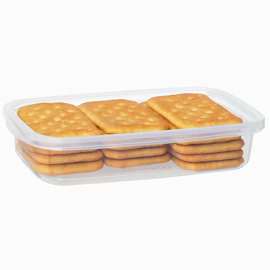 Pote Retangular Volare 380Ml Rischioto  - Cx 12 Unidades