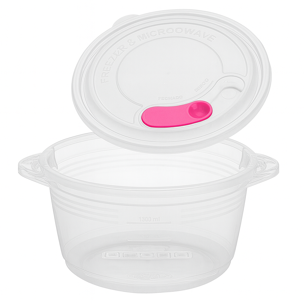 Panela P/Micro-Ondas Mini Gourmet 850Ml Nitron 251012001 - Cx 12 Unidades