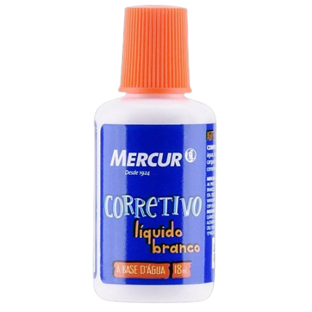 Corretivo 18Ml Mercur 3013 - Cx 24 Unidades