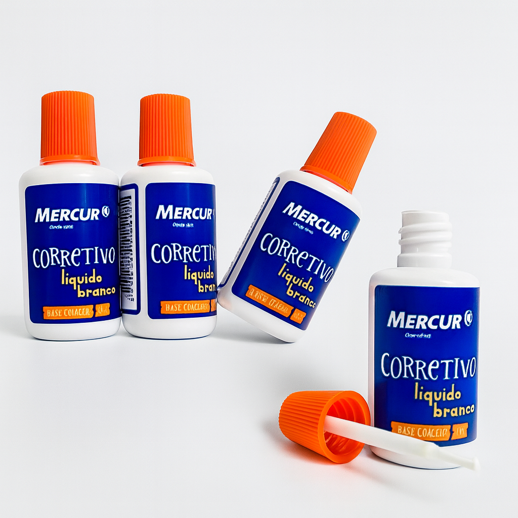 Corretivo 18Ml Mercur 3013 - Cx 24 Unidades