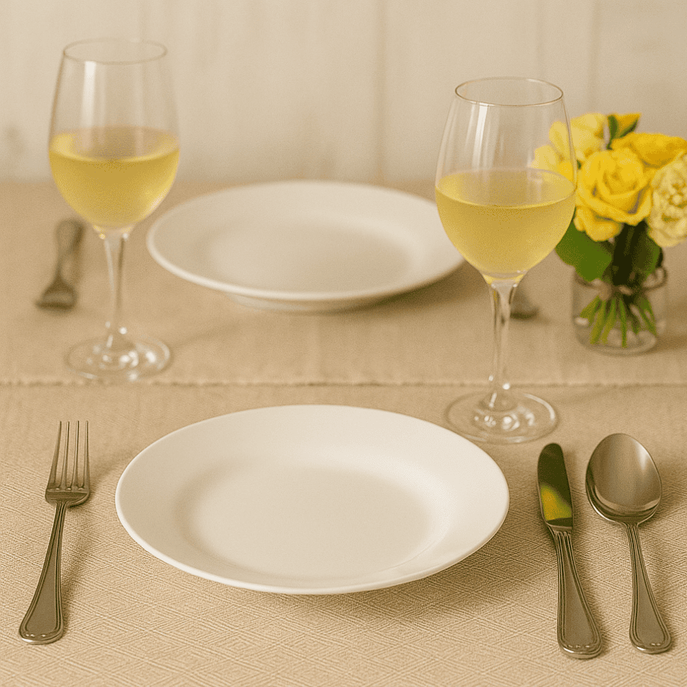 Prato Opaline Menu Fundo - Cx 12 Unidades