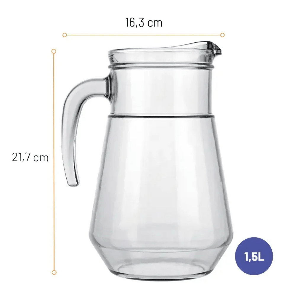 Jarra Bar 1,55L - Cx 3 Unidades