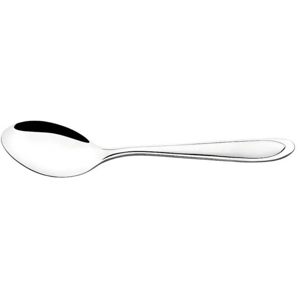 Colher De Mesa Inteiriço De Aço 19Cm - Cx 6 Unidades