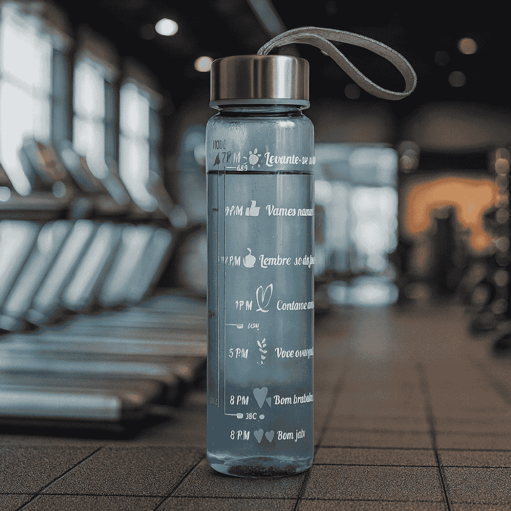 Garrafa Plástica 380Ml - Cx 6 Unidades