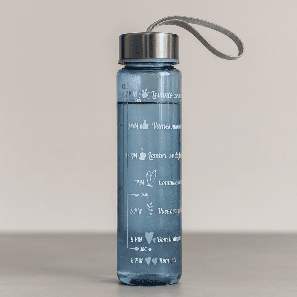 Garrafa Plástica 380Ml - Cx 6 Unidades