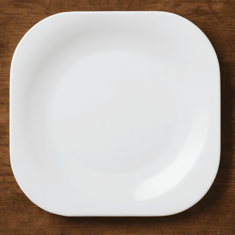 Prato Opaline Plaza Sobremesa 19Cm  - Cx 12 Unidades