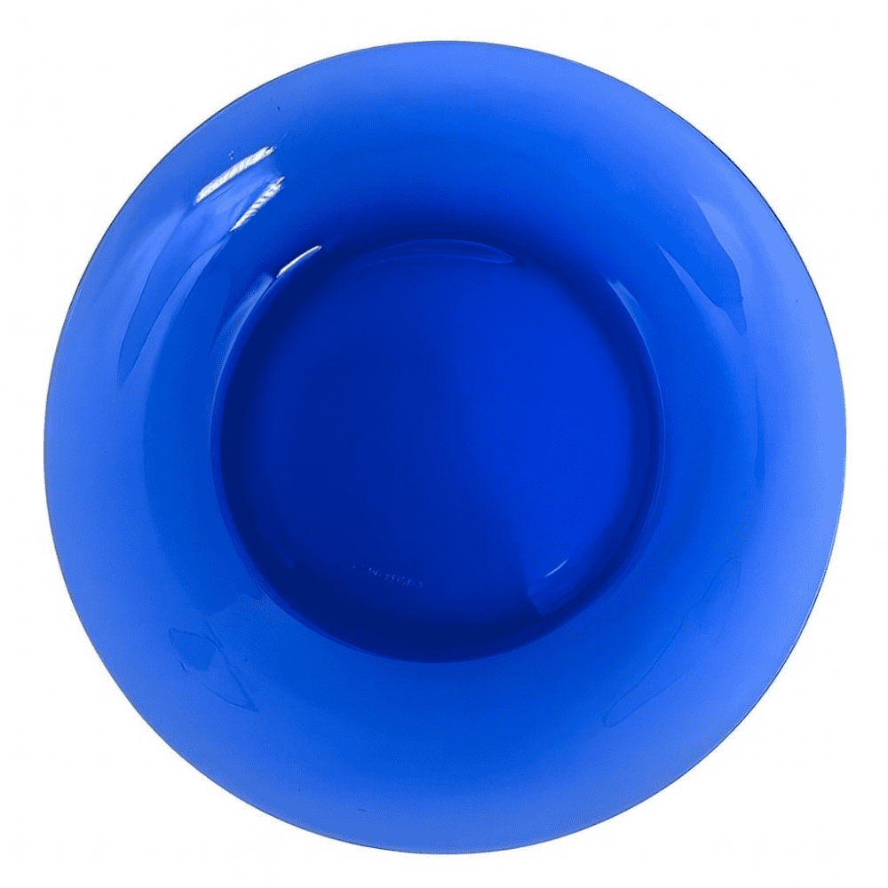 Prato Azul Liso Original Line - Cx 6 Unidades