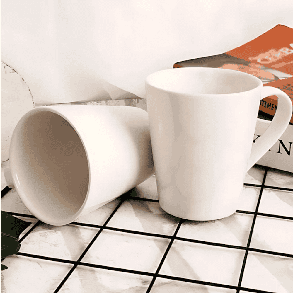 Caneca Tulipa 250Ml Branca Rr - Cx 6 Unidades