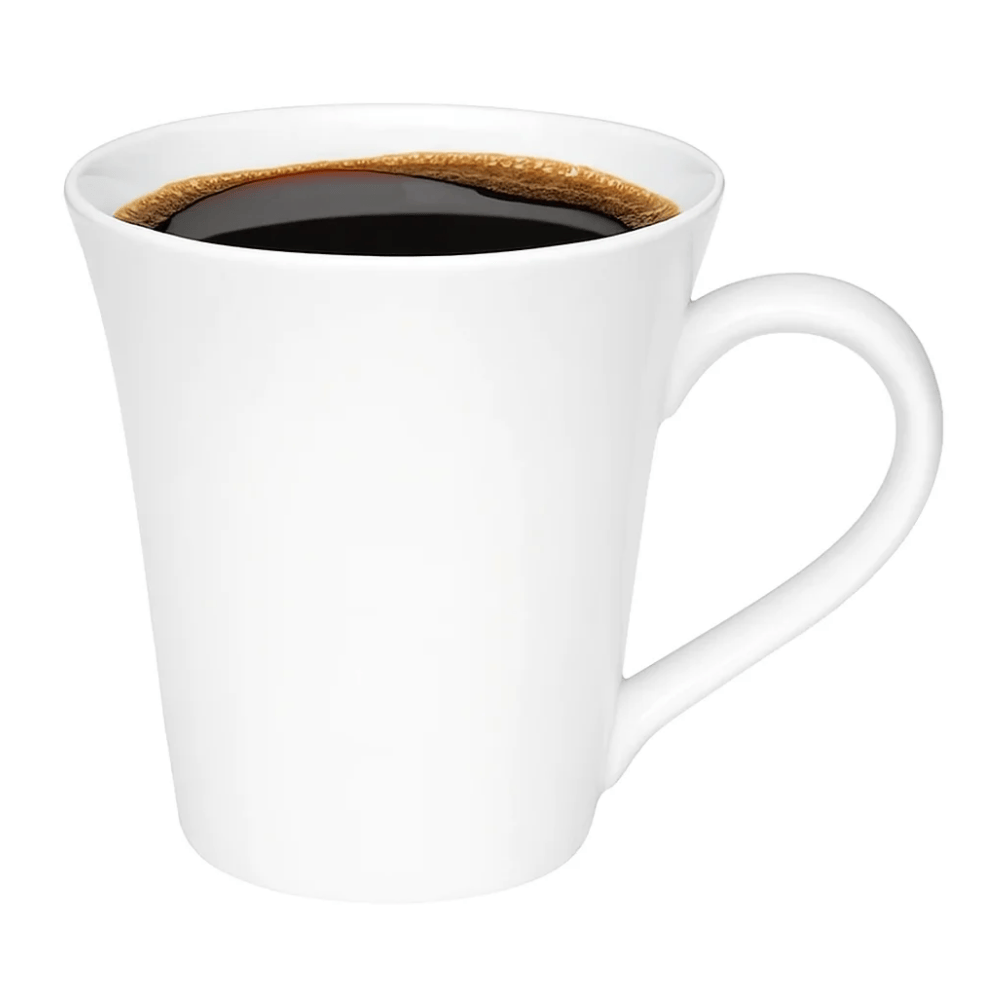 Caneca Tulipa 250Ml Branca Rr - Cx 6 Unidades