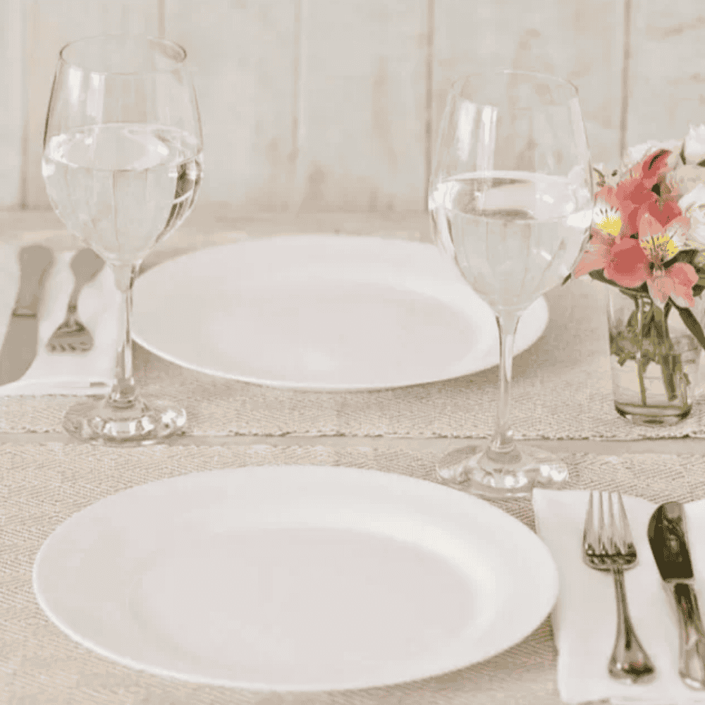 Prato Opaline Menu Raso 24Cm Nadir - Cx 6 Unidades