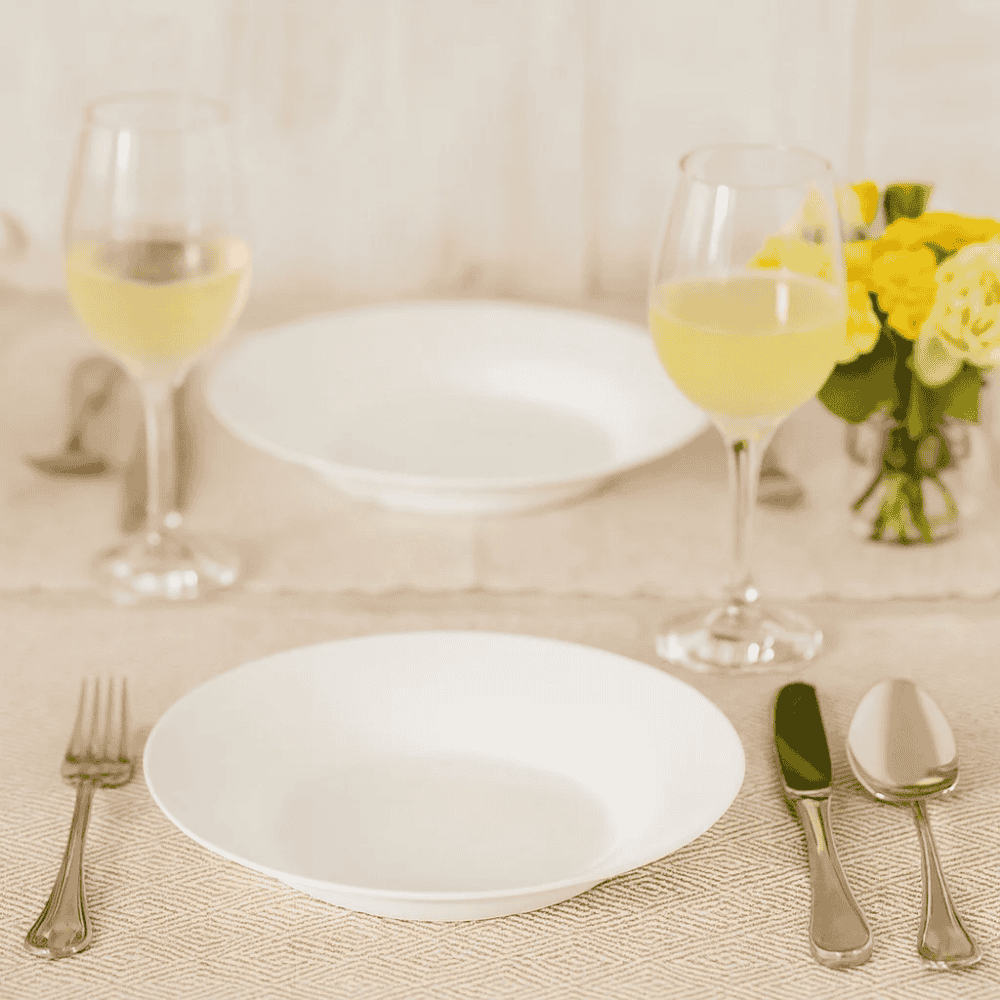 Prato Opaline Menu Fundo Nadir - Cx 6 Unidades