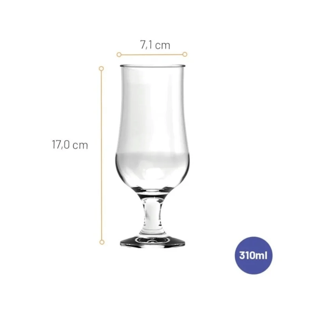 Taça Frankfurt 310Ml  - Cx 6 Unidades