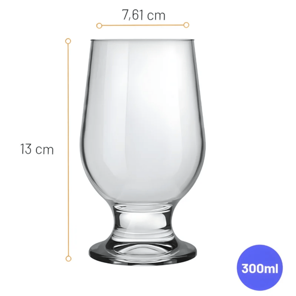 Taça Paulista Cerveja Nadir - Cx 6 Unidades