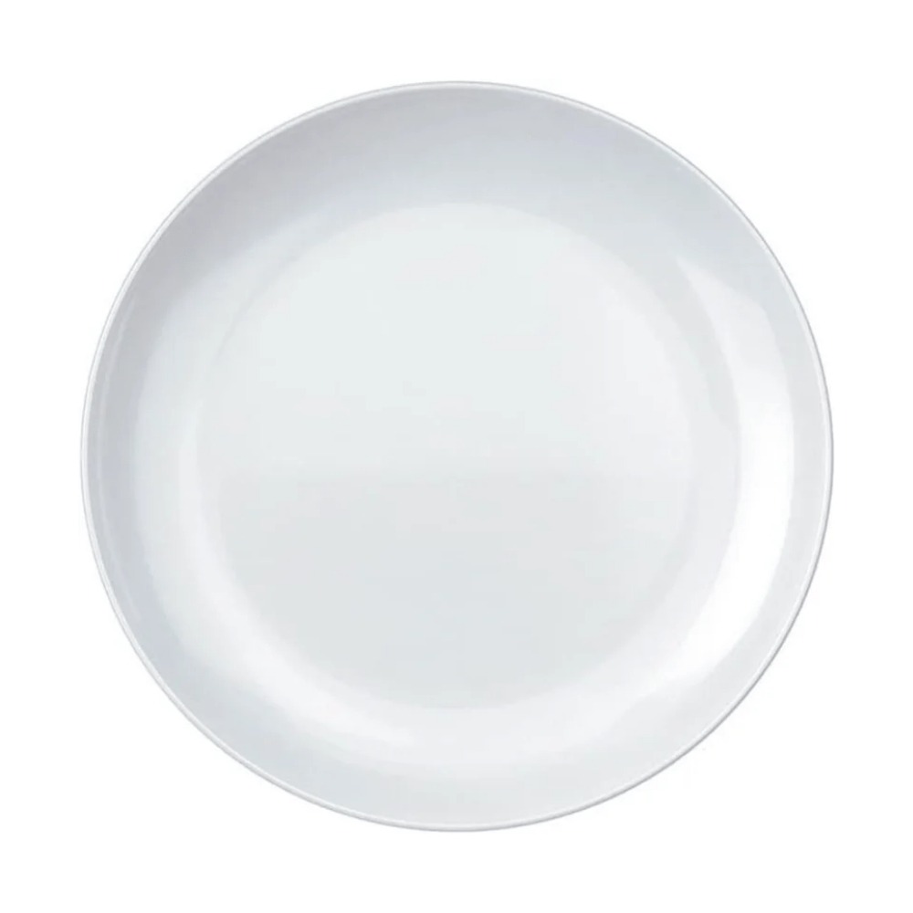 Prato Opaline Blanc Fundo Nadir - Cx 6 Unidades