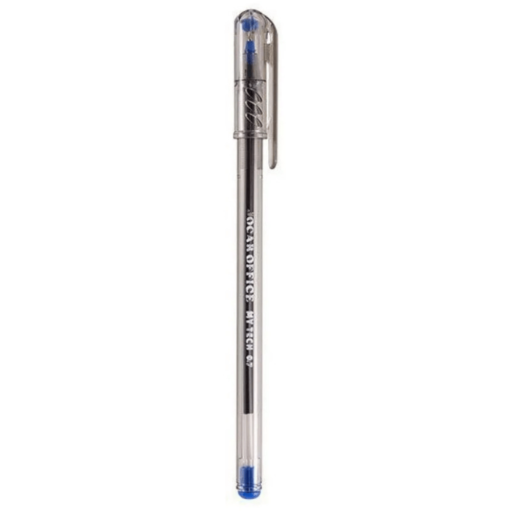 Caneta Esferográfica Ponta Fina 0,7Mm Azul Leo&Leo - Cx 6 Unidades