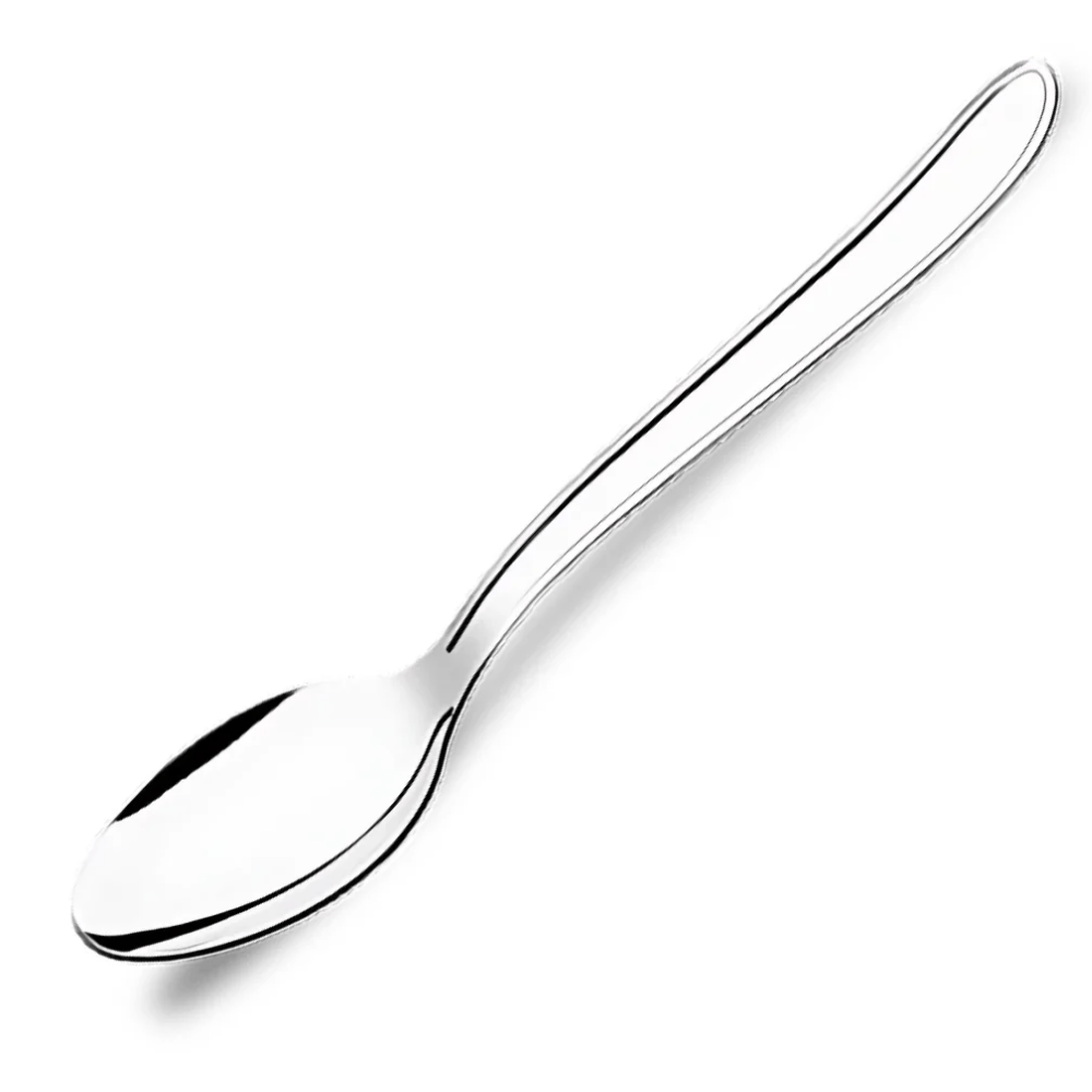 Colher De Chá Inteirico 13Cm Chazak - Cx 6 Unidades