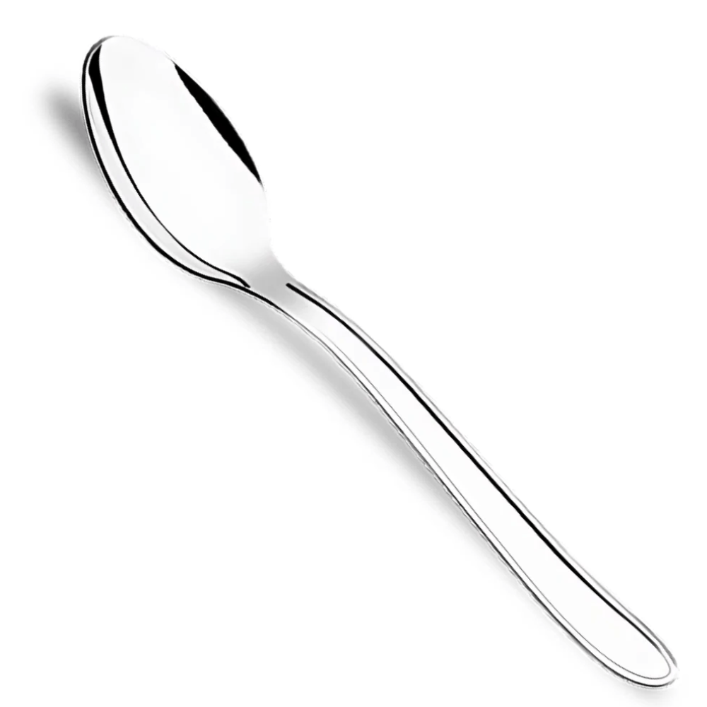 Colher De Chá Inteirico 13Cm Chazak - Cx 6 Unidades