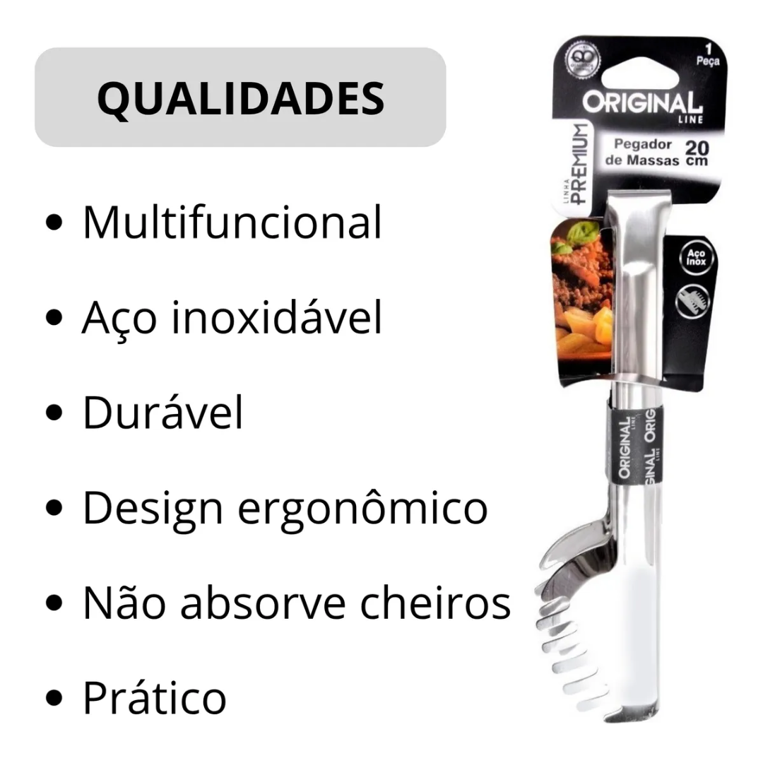 Pegador De Massas 20Cm Original Line